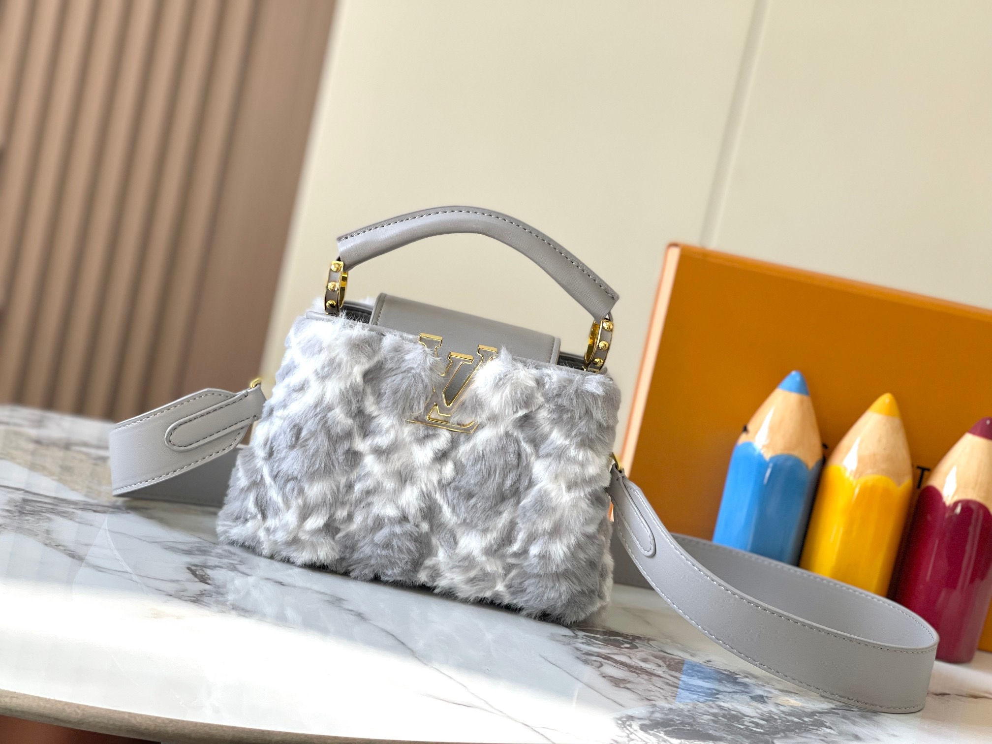 LV Capucines Handbag - Image 1