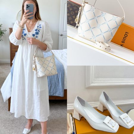 LV Shoes & Bag Set