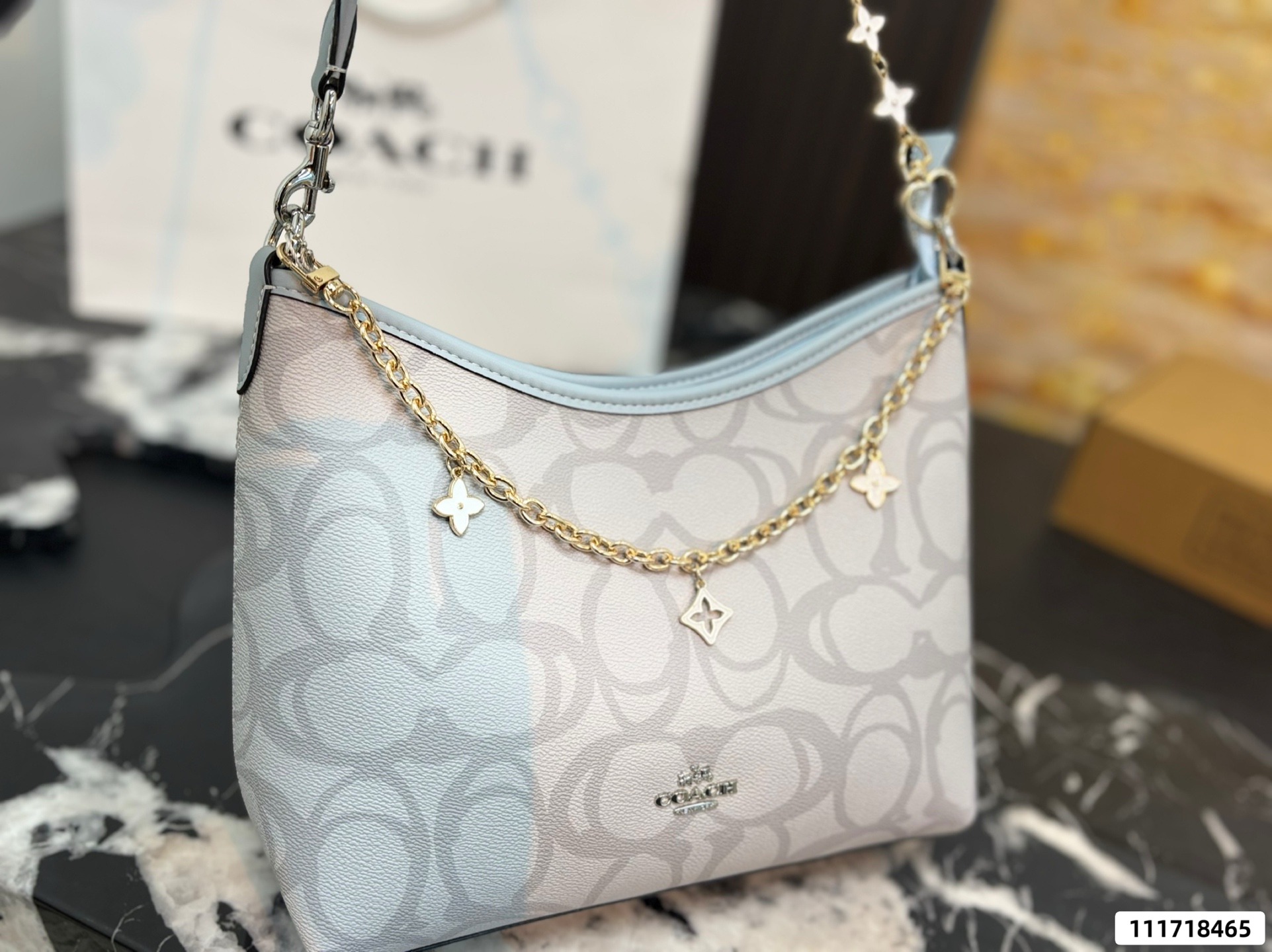 Coach Laurel Chain Wave Bag - Image 5