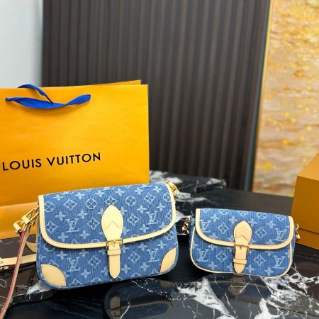 LV Diane Monogram Denim Bag - Image 1