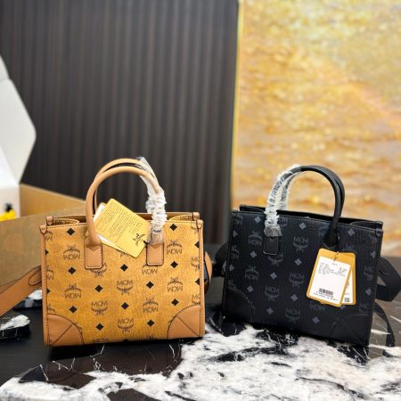 MCM Small München Tote Bag