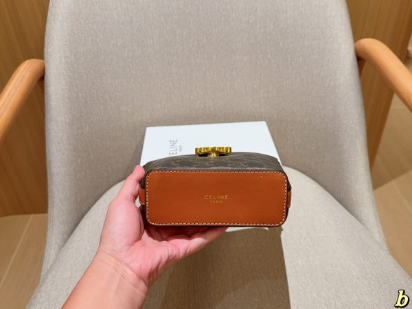 Celine Triomphe Small Bucket Bag