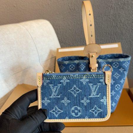 LV All In BB Monogram Denim Bag - Image 3