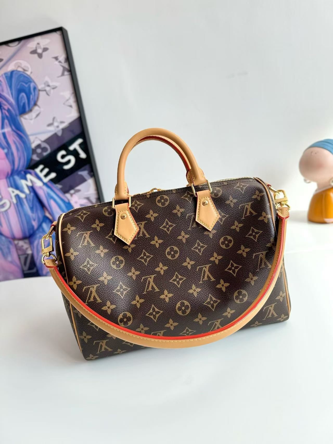 LV Sac Speedy Soft 30 Crafty Bag - Image 3