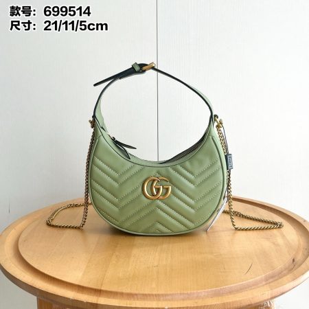 Gucci marmont mini crescent handbag - Image 4
