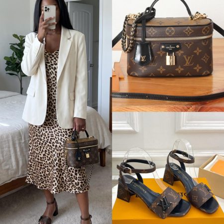 LV Shoes & Bag Set