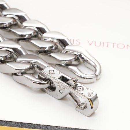 LV Monogram Chain Bracelet S00 - Image 7