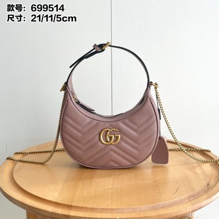 Gucci marmont mini crescent handbag - Image 6