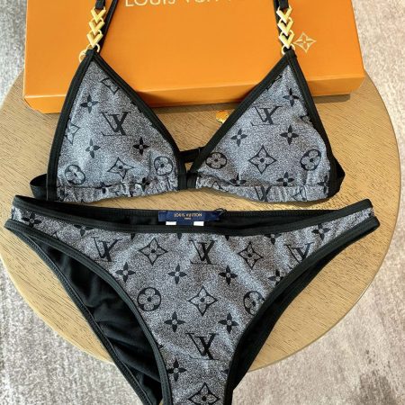 LV Two-Piece Swimsuit Swimwear - Image 4