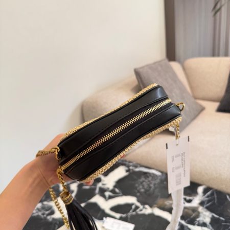 Saint Laurent Raffia Lou Camera Bag - Image 7