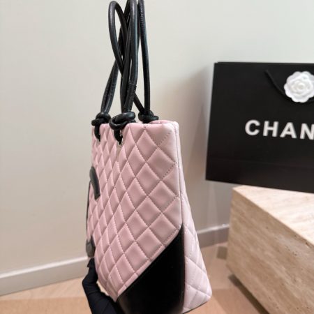 Chanel Cambon Line Matelassé Tote Hand Bag - Image 5