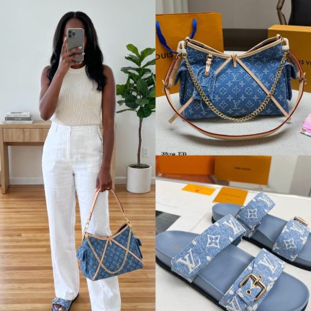 LV Shoes & Bag Set