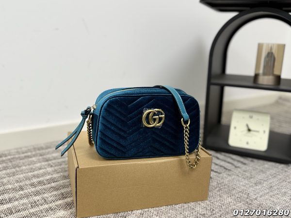 Gucci Velvet Camera Bag