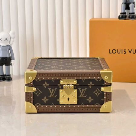 Lv Monogram Jewelry Box
