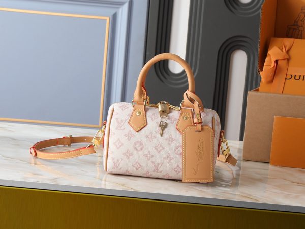 LV Speedy Bandoulière 20 Monogram Anniversary Canvas Bag