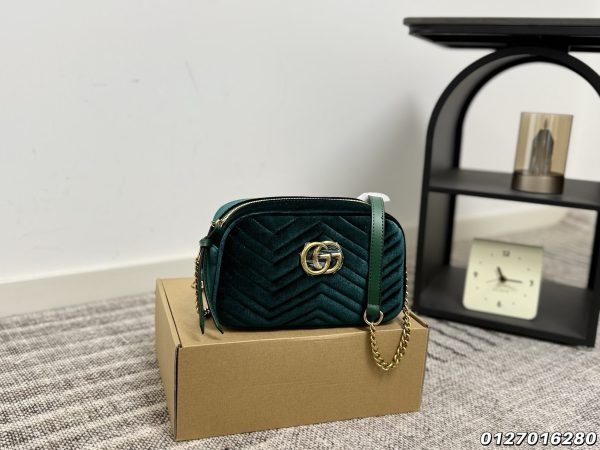 Gucci Velvet Camera Bag