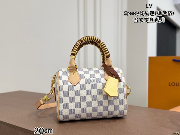 LV Speedy Checkered Pillow Case