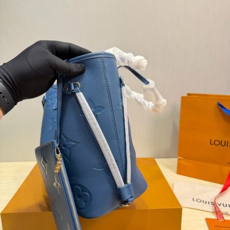 LV Neverfull MM Monogram Empreinte Bag - Image 4