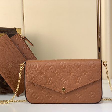 LV Pochette Félicie Monogram Empreinte Bag - Top Quality