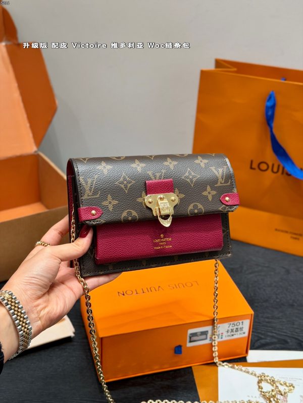 LV Vavin Chain Wallet Monogram Bag
