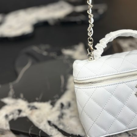 Chanel Vanity with chain Bag - Image 12