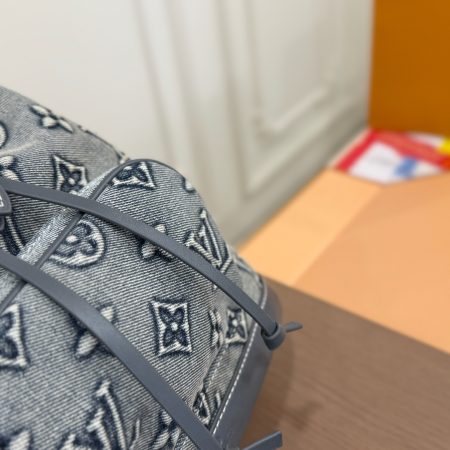 LV Denim Backpack - Image 4