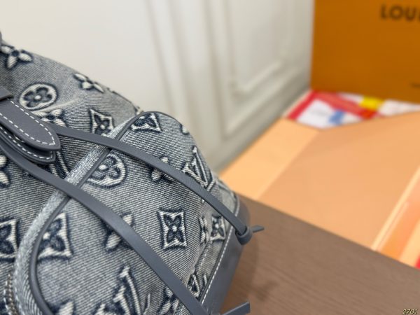 LV Denim Backpack