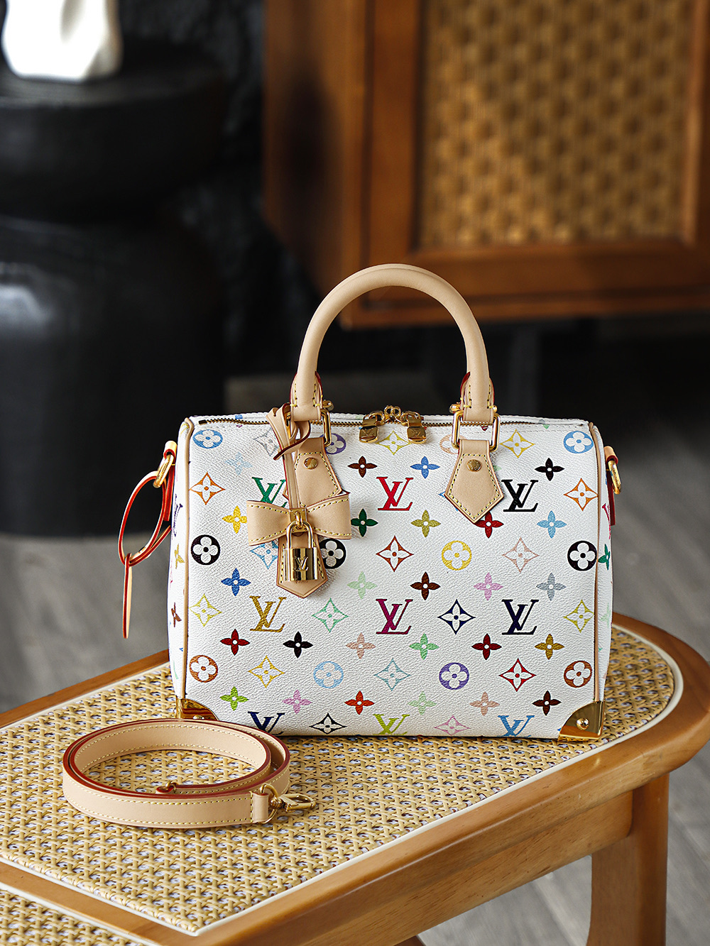 LV x TM Speedy Bandoulière 25 Other Monogram Canvas Bag - Top Quality - Image 7