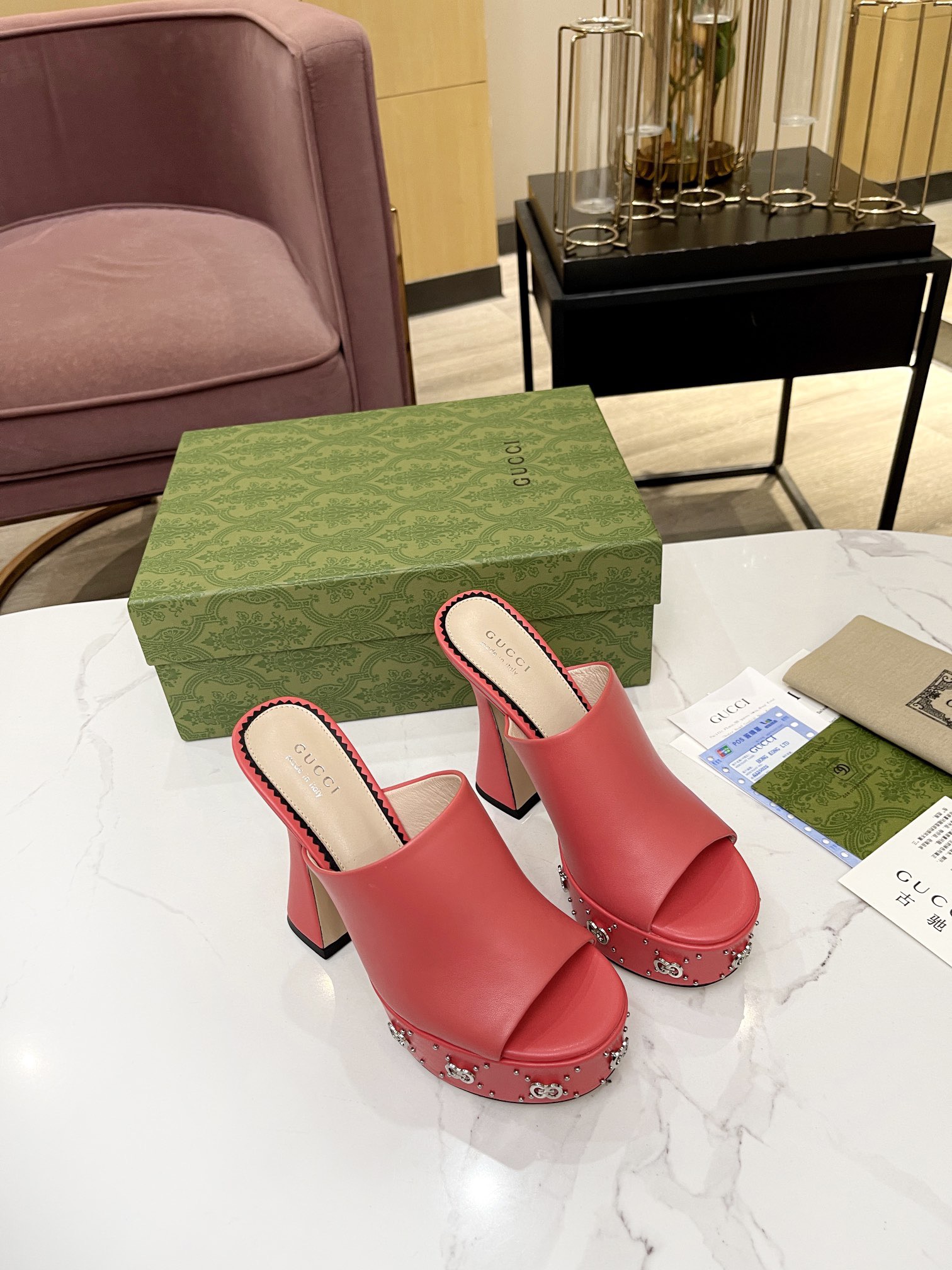 Gucci GG platform mules - Image 3