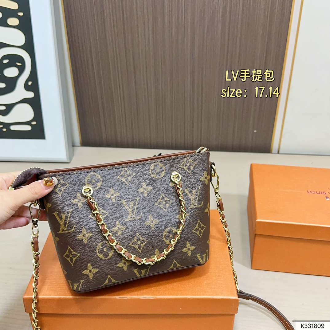 LV Monogram Handbag - Image 7