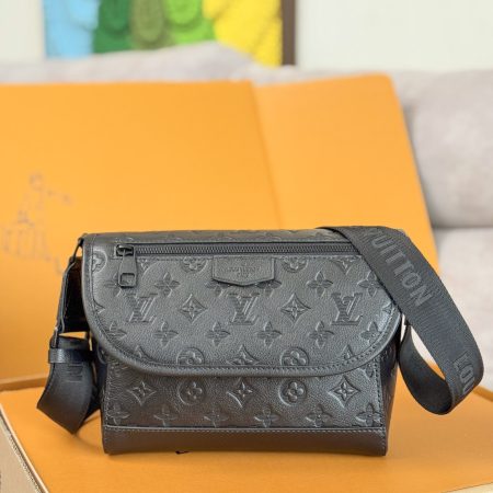 LV Pulse Messenger Monogram Shadow Crossbody Shoulder Bag - Image 1
