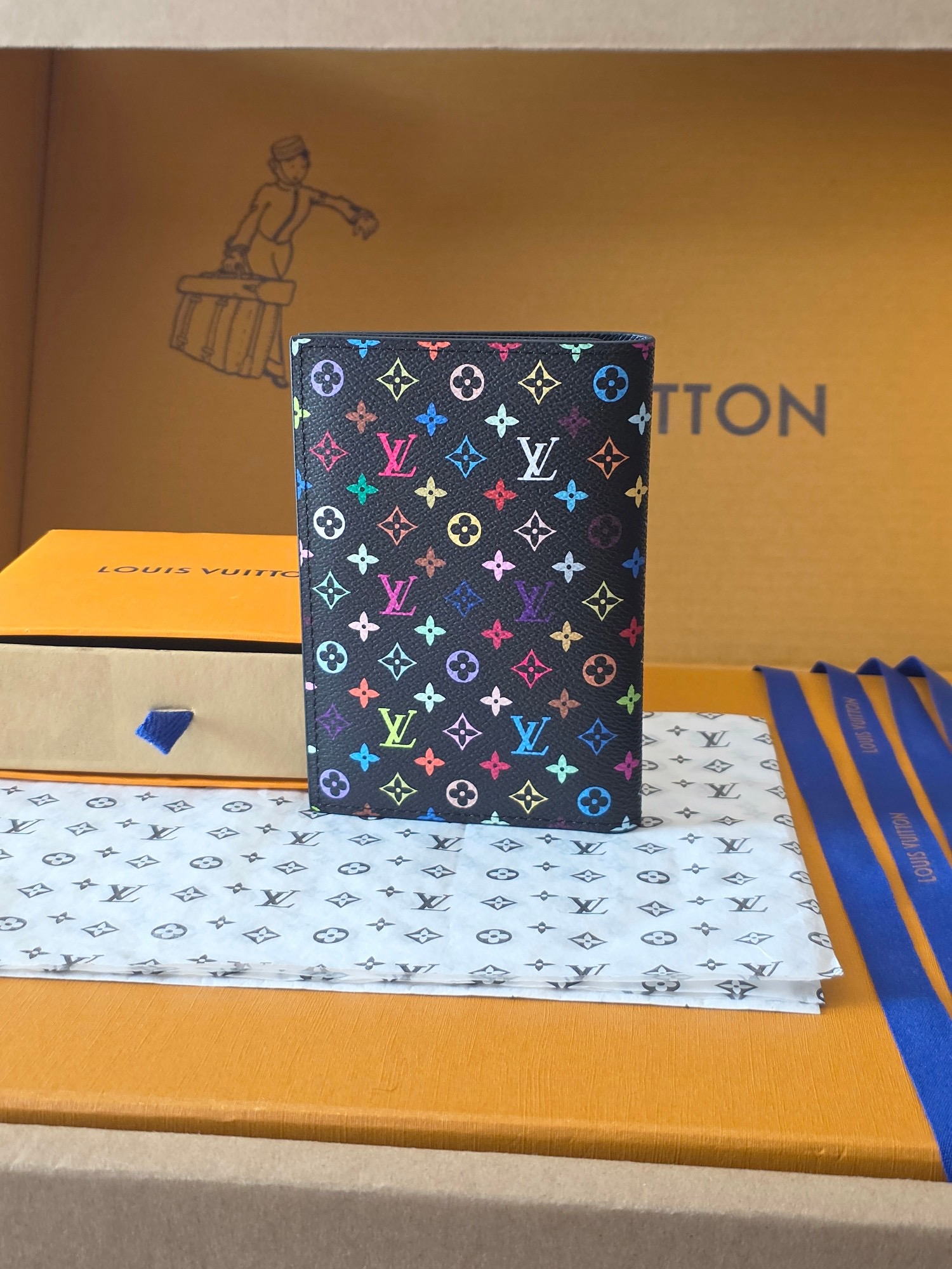 LV x TM Monogram Mulicolored Binder S00 - Image 1