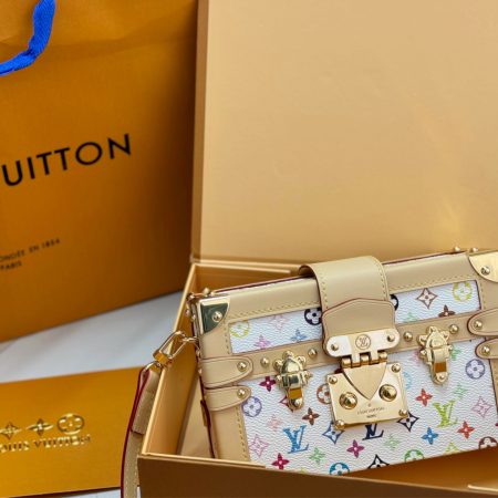 LV x TM Petite Malle Monogram Bag