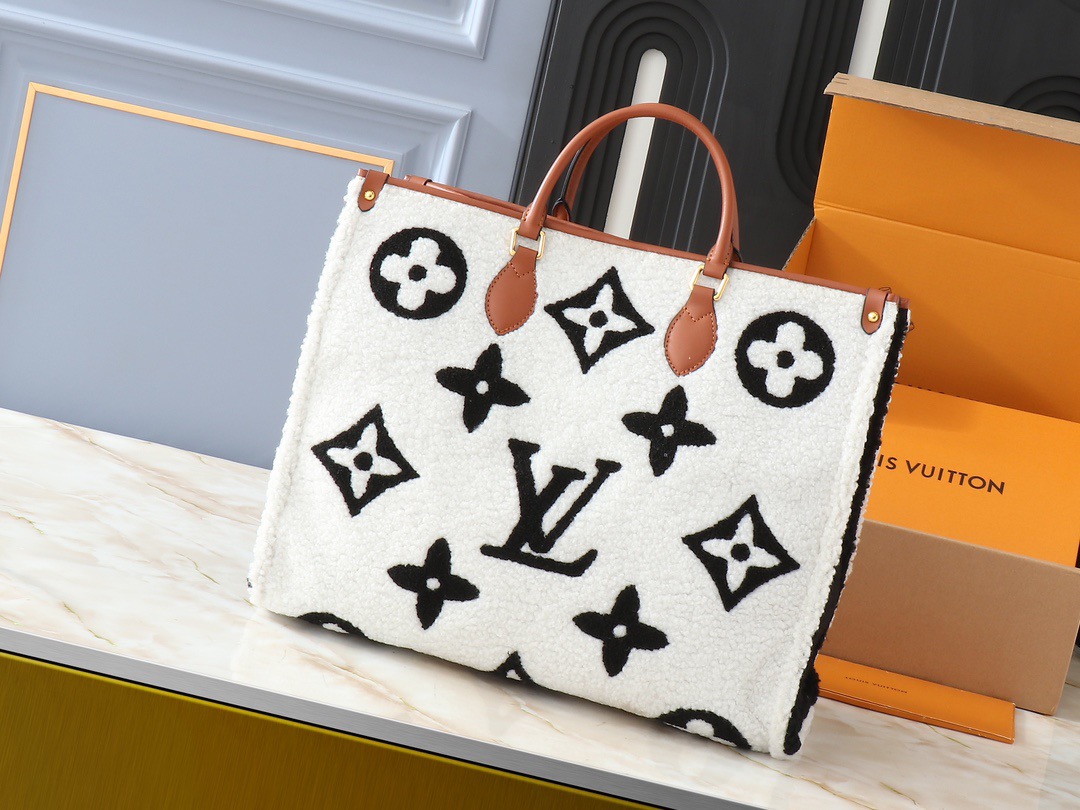 LV Plush Tote Bag - Image 1