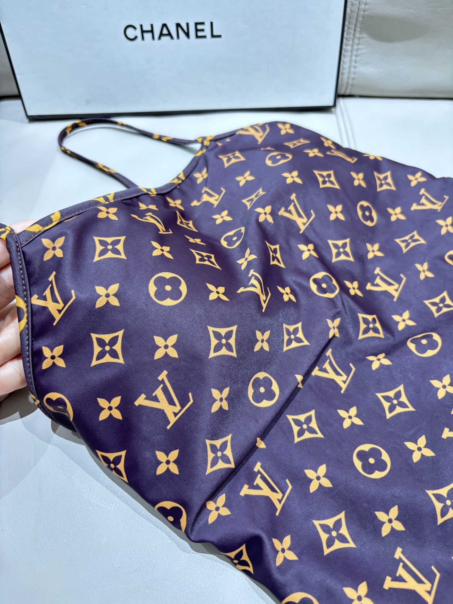 LV One-Piece Swimsuit Swimwear - Image 7