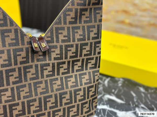 Fendi V-shaped Tote Bag