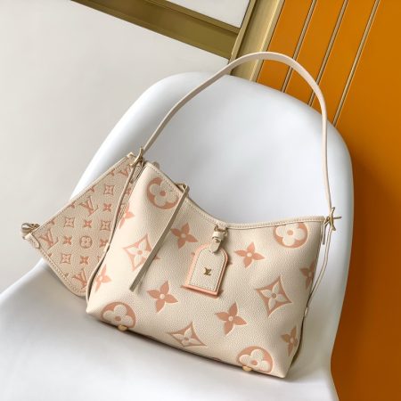 LV CarryAll PM Monogram Empreinte Leather Women Handbag 10A Mirror Version - Image 7