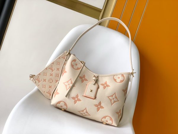 LV CarryAll PM Monogram Empreinte Leather Women Handbag 10A Mirror Version