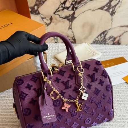 LV Petite Malle Monogram Empreinte Bag 10A - Image 2
