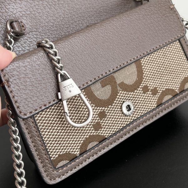 Gucci Dionysus Jumbo GG Super Mini Bag