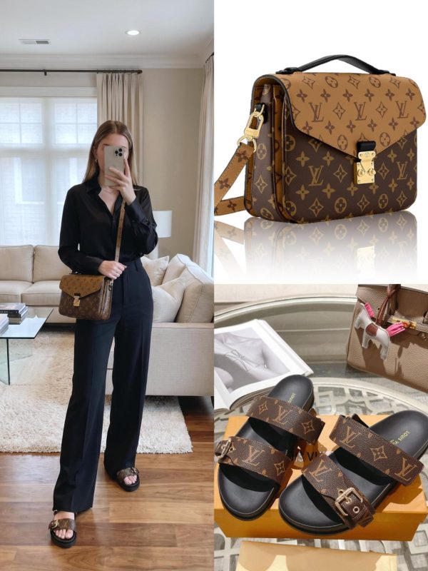 LV Shoes & Bag Set