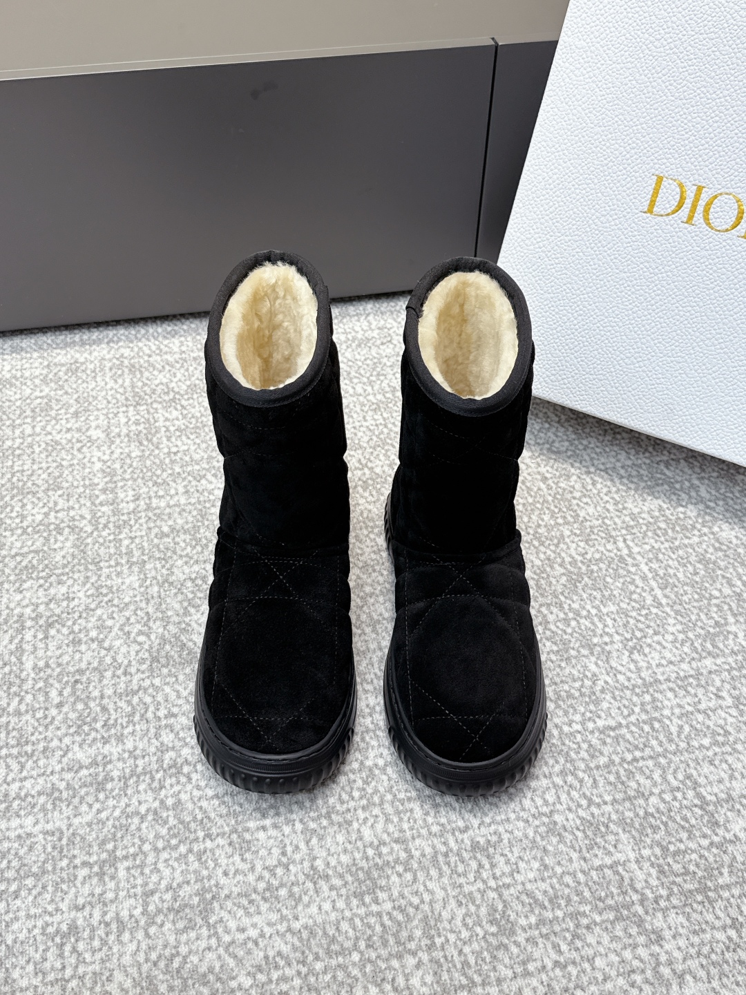 Dior Mid-Calf Snow Boots - Image 1