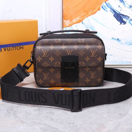 LV S Lock Messenger Bag - Image 4