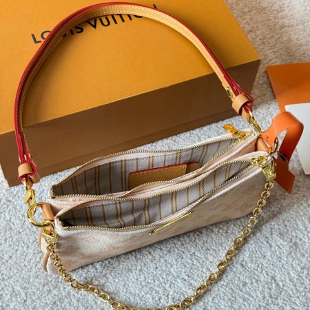 LV Pochette Liv Other Monogram Anniversary Canvas - Image 8