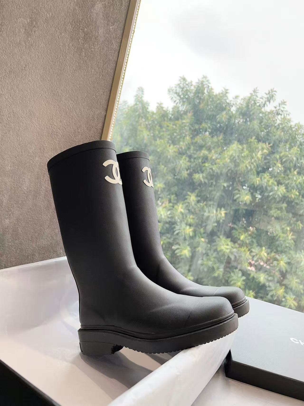 Chanel Rain Boots - Image 6