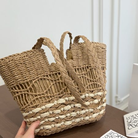 Loewe New Straw Tote Bag - Image 7