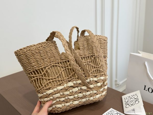 Loewe New Straw Tote Bag