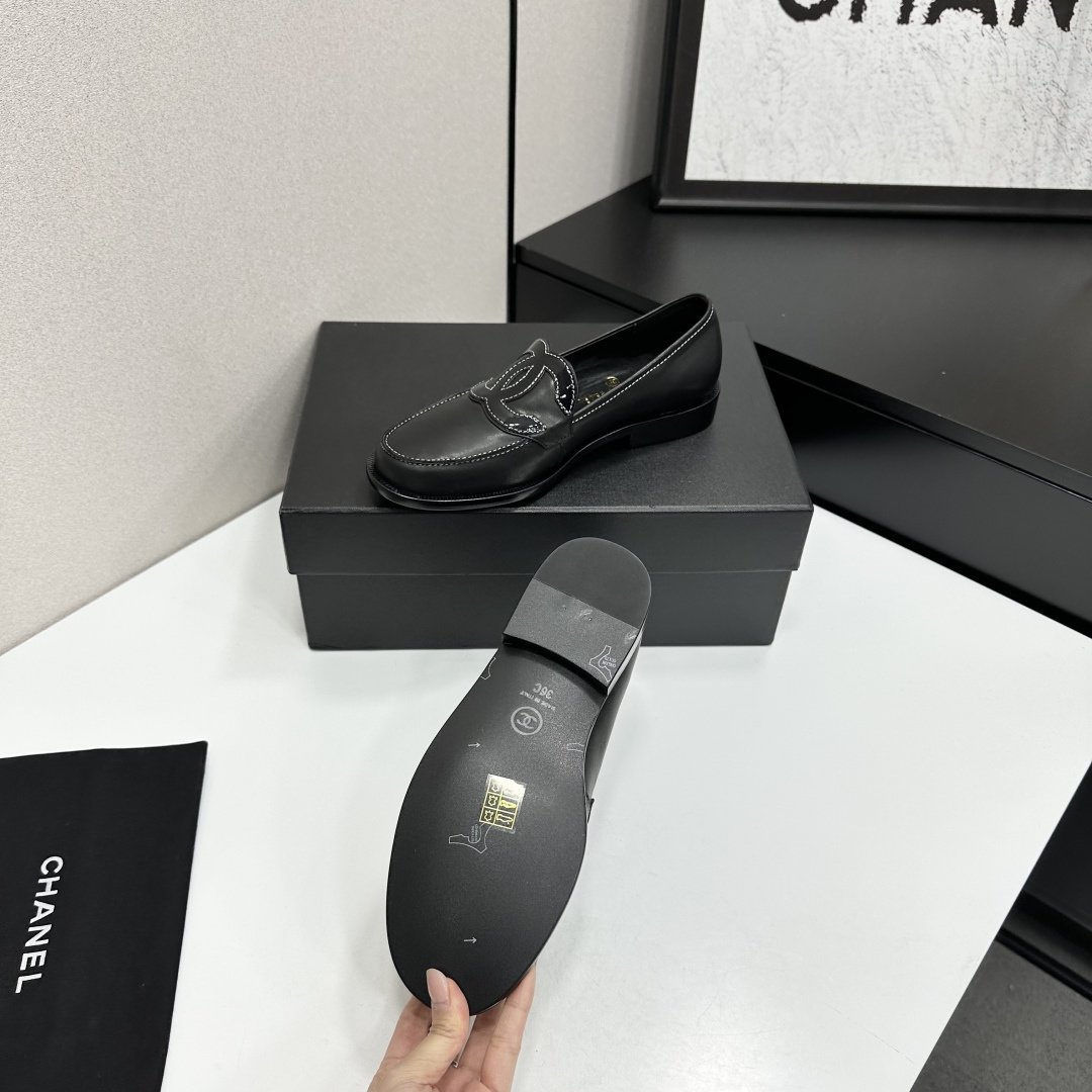 Chanel CC Loafers - Image 6