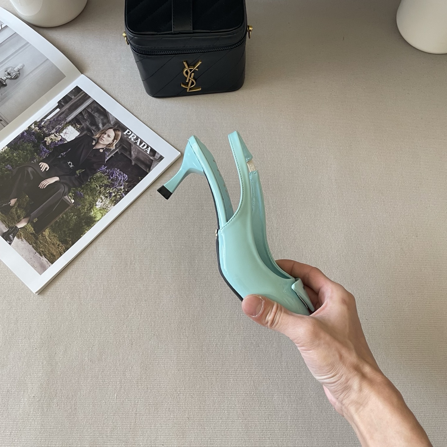 Prada Stiletto Sandals - Image 13