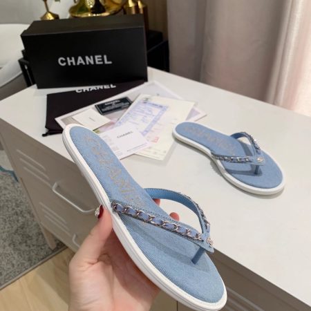 Chanel Coco Mark Thong Sandals - Image 10